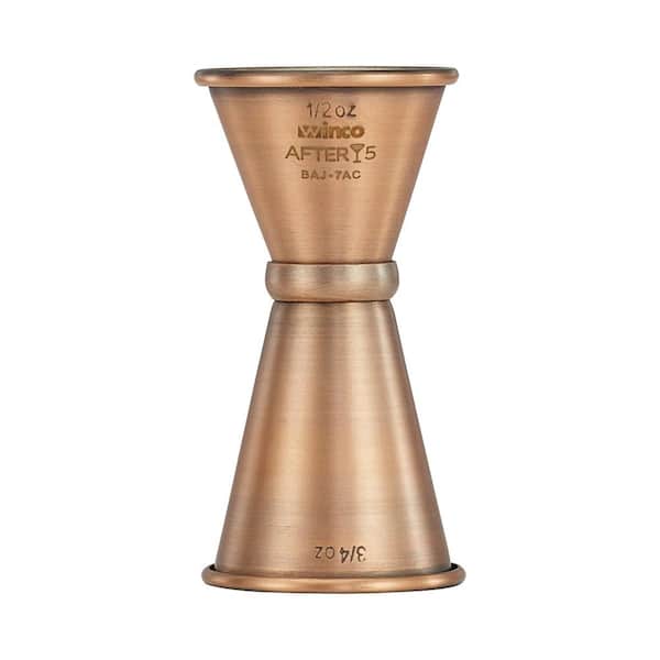 Winco After 5-Antique Copper Finish Stainless Steel Jigger