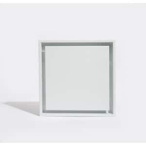 Framed Exhaust Mount (Lite) 14.25 in. x 14.25 in. White