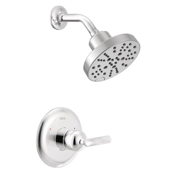 Bonacci 1-Handle Shower Trim in Lumicoat Chrome (Valve Not Included)