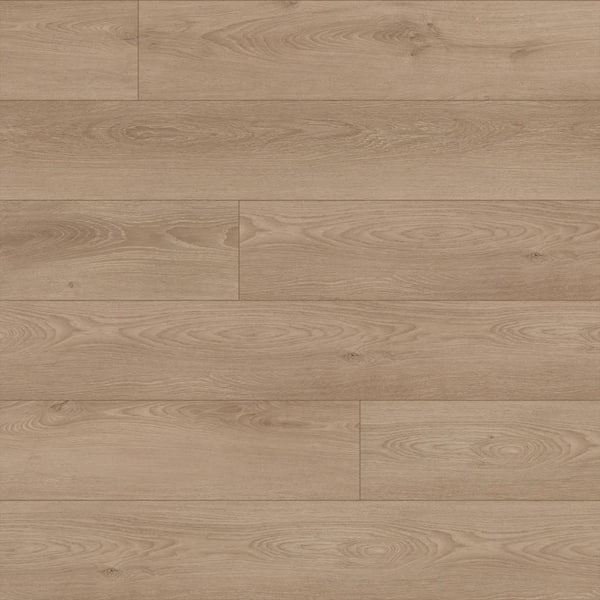 Superoak Natural Clean 7.7 in. W x 48 in. L Super Waterproof Hybrid Resilient Flooring (20.56 sq. ft. /Case)
