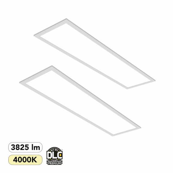Commercial electric led low profile edge lit troffer sales