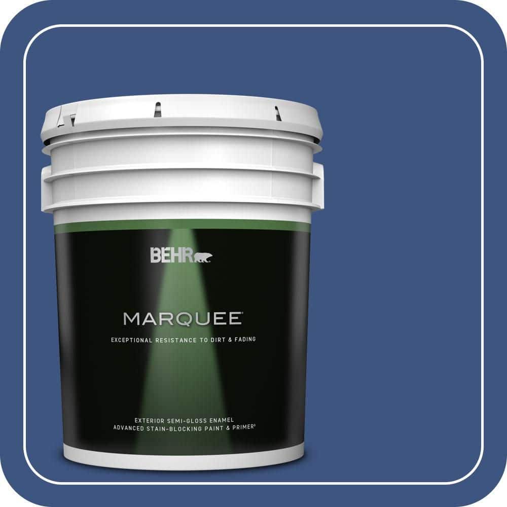 5 gal. #S-G-600 Deep Azure Semi-Gloss Enamel Exterior Paint & Primer price history on PriceWatchPro