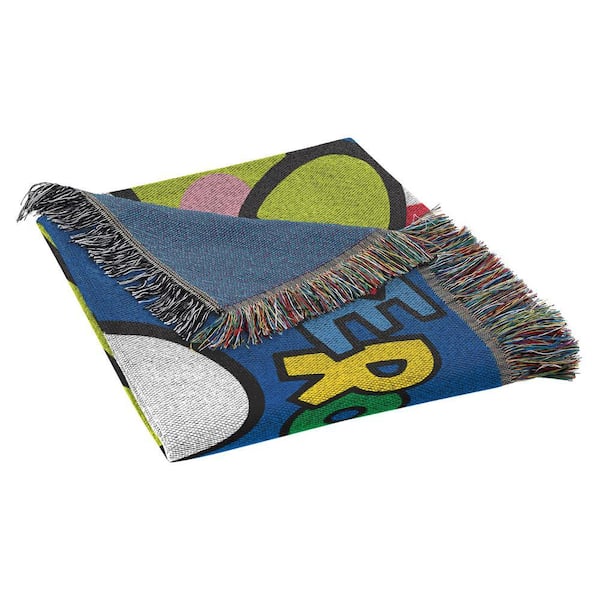 THE NORTHWEST GROUP Keroppi, Wave Keroppi Woven Tapestry Throw