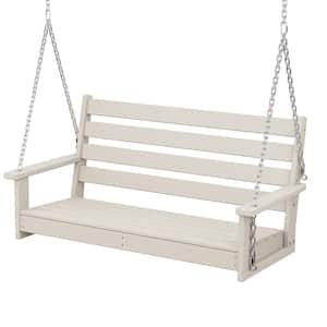Grant Park 48 in. 2-Person Sand HDPE Plastic Swing