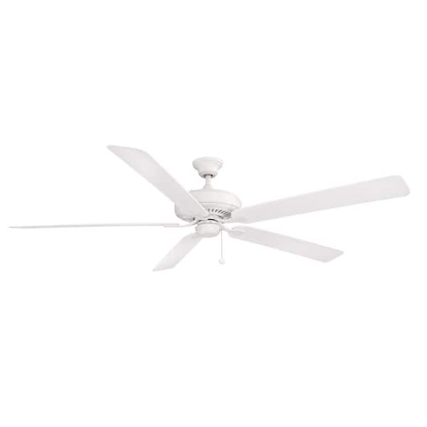 FANIMATION Edgewood 72 72 in. Indoor/Outdoor Matte White Ceiling Fan
