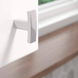 Padova Collection 1-1/2 in. (38 mm) x 7/16 in. (11 mm) Polished Nickel Transitional Cabinet Knob