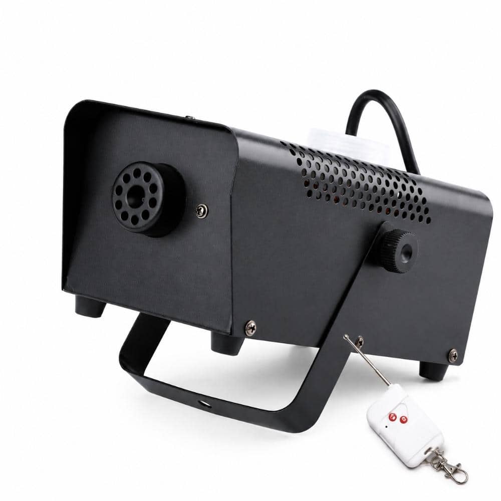 500W Mini Fog Machine with Wireless Remote, Auto Mode, 2000 CFM, Fuse Protection for Parties and Events