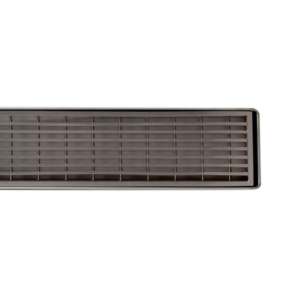 47 Inch Brushed Stainless Steel Linear Shower Drain