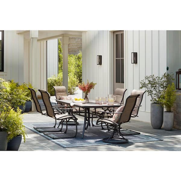 crestridge outdoor dining set