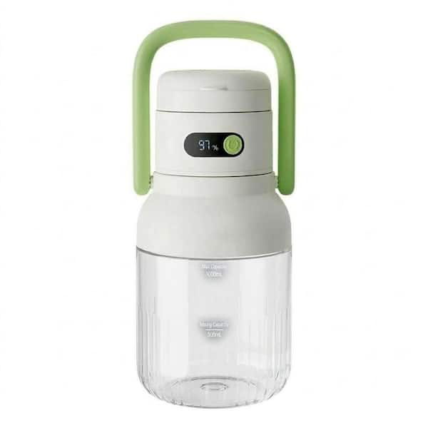 Green PET Portable Blender Smoothie Maker Personal Juicer 33 oz. BPA-Free Vessel Leakproof Lid