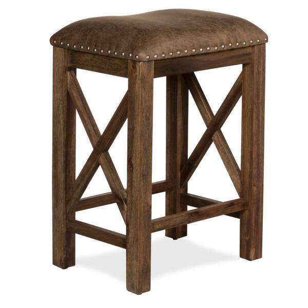 Hilale Furniture Willow Bend 26 In, 26 Bar Stools Backless