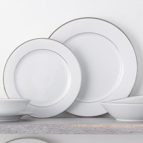 Noritake Spectrum 12-Piece (White) Porcelain Dinnerware Set