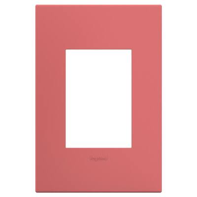 Single Outlet Wall Plate/Panel Plate/Cover 1-Gang Device Receptacle Wallplate Pink Colorful Series Love Heart Pattern Light Panel Cover 