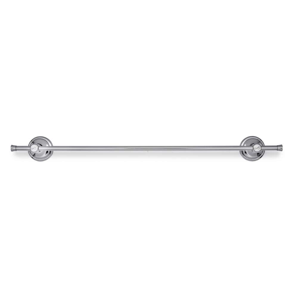 27.4'' Polished Chrome Wall Mounted Towel Bar
