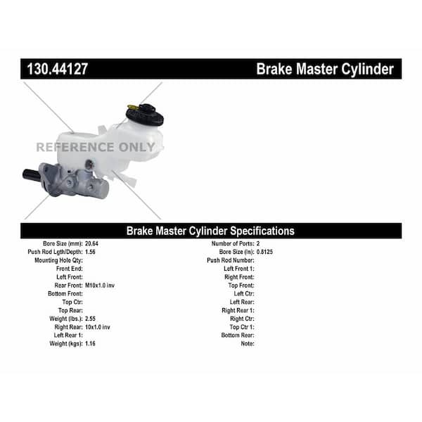 Centric Parts Brake Master Cylinder