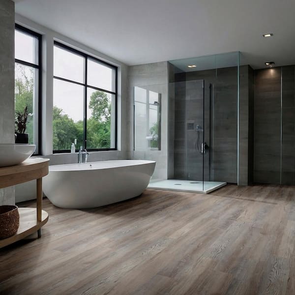 Winding Brook 6 MIL x 6 in. W x 36 in. L Click Lock Waterproof Luxury Vinyl Plank Flooring (23.95 sqft/case)