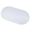 Ofocase Foot Scrubber Shower Mat, Oval Bathtub Mat with Antislip Suction  Cups and Drain Holes Non Slip Bath Mat-Gray 