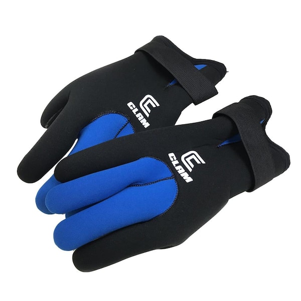 Clam Ice Armor Neoprene Grip Gloves, XL