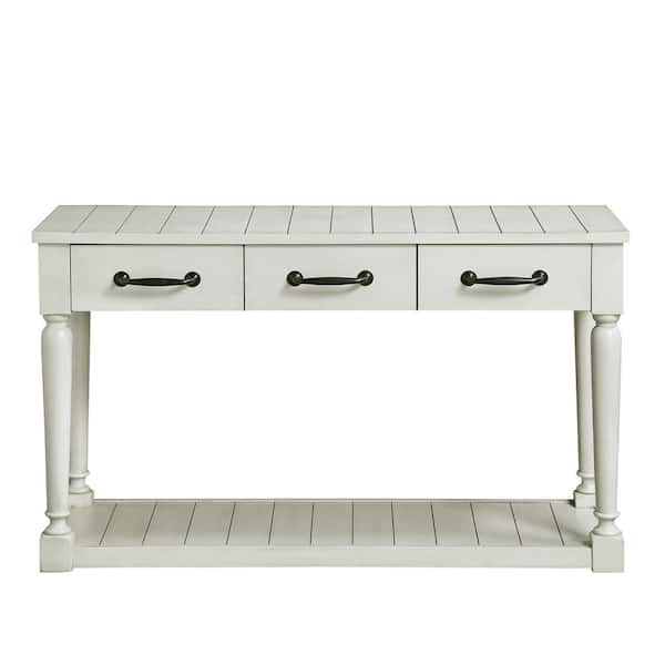 Hemingway Alabaster Sofa Table