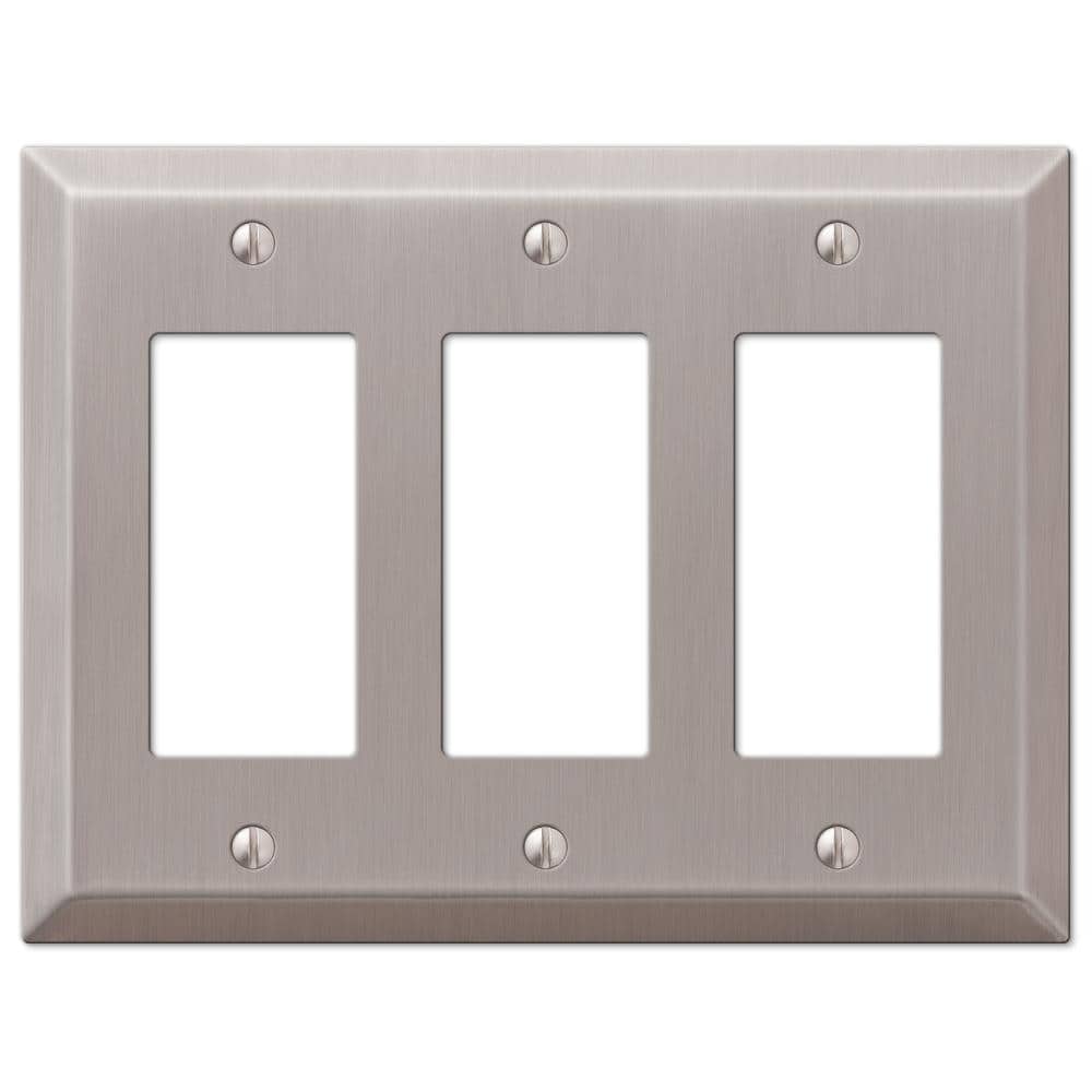 Brushed Nickel Wall Plates