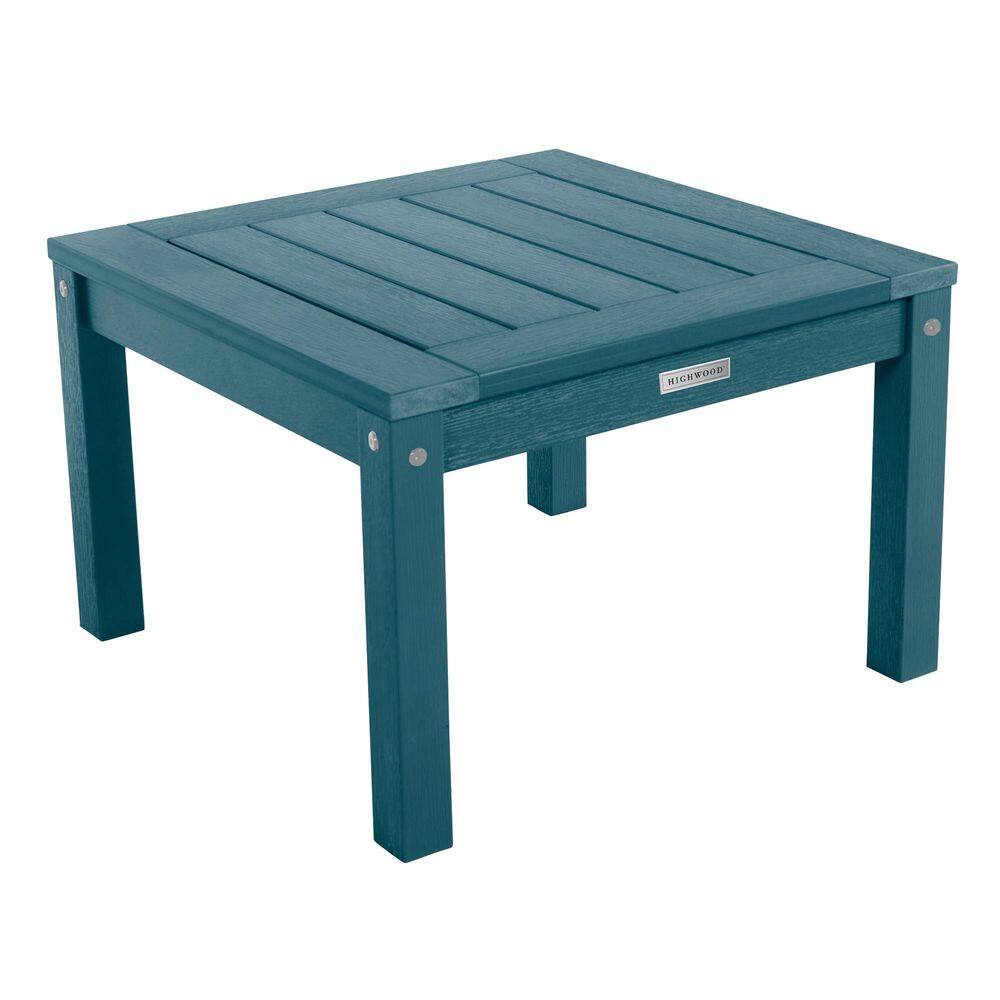 Nantucket Blue Adirondack Outdoor Side Table