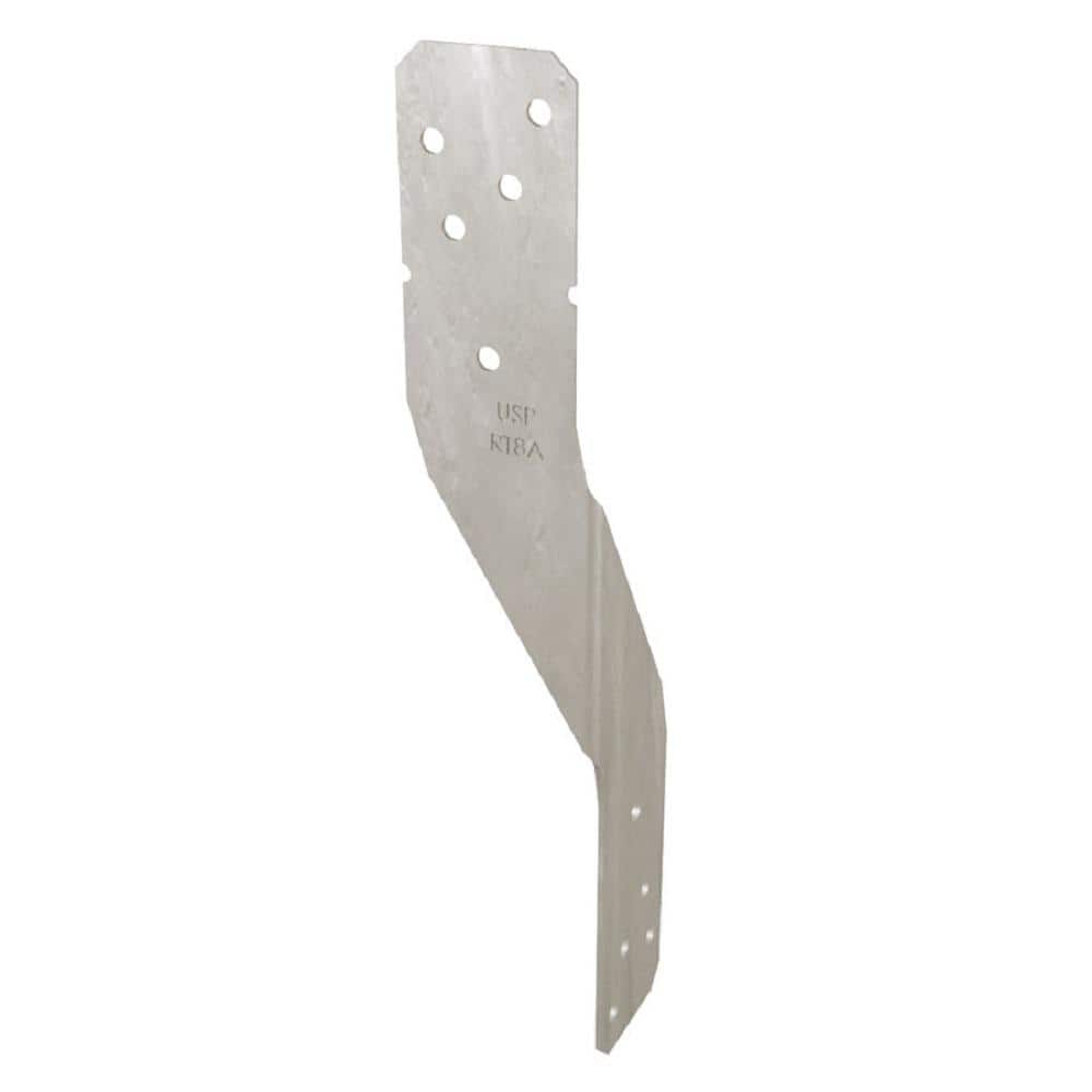 RT8A 1-1/4 in. x 1-1/4 in. x 7-13/16 in. G90 Hurricane Tie
