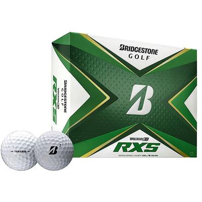 2020 Tour B RXS Golf Balls with REACTIV Cover, White, 1-Dozen