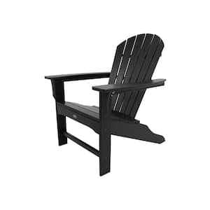 Yacht Club Shellback Charcoal Black Plastic Patio Adirondack Chair