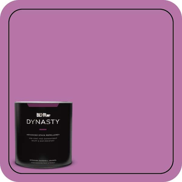 BEHR DYNASTY 1 qt. #P110-5A Eccentric Magenta Eggshell Enamel Interior Stain-Blocking Paint and Primer