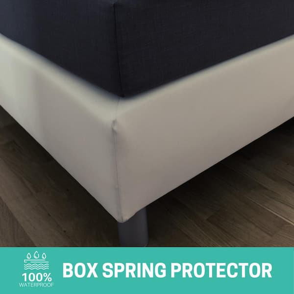BedBug Solution™ Zippered Vinyl Box Spring Covers