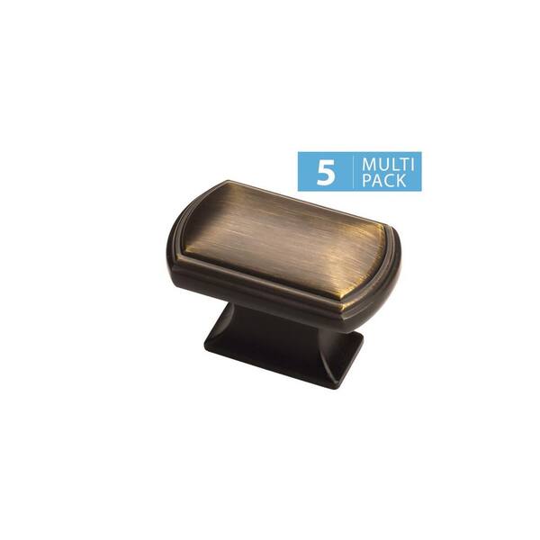 Sapphire Bolt 1 in. Modern Knob (5Pack) SP3181KMAB5 The