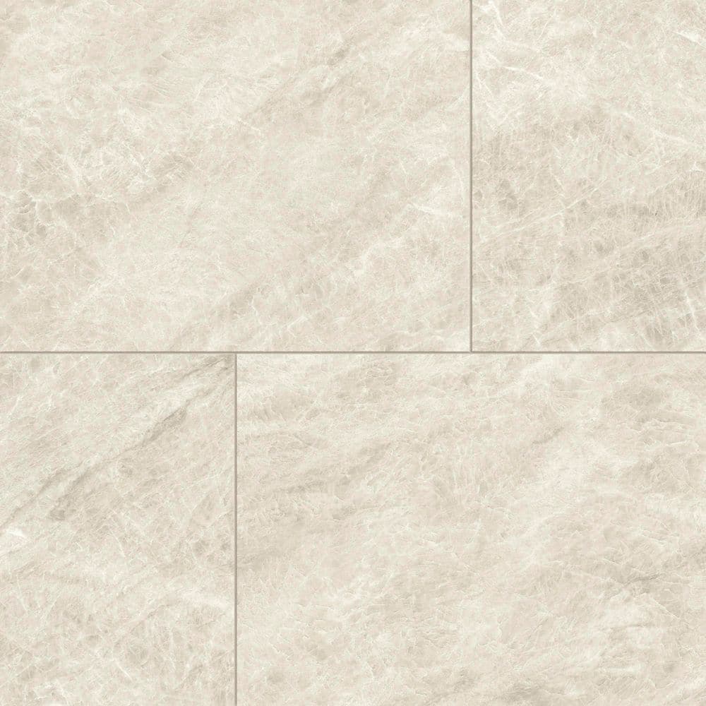 Taj Mahal Ivory Silk 24 in. x 48 in. Marble Look Porcelain Floor and Wall Tile (15.50 sq. ft./Case) price history on PriceWatchPro