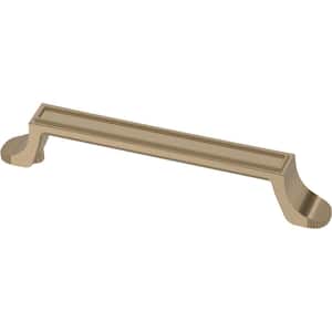 Structured Column 5-1/16 in. (128 mm) Champagne Bronze Cabinet Drawer Pull