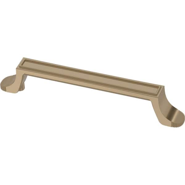 Liberty Structured Column 5-1/16 in. (128 mm) Champagne Bronze Cabinet Drawer Pull