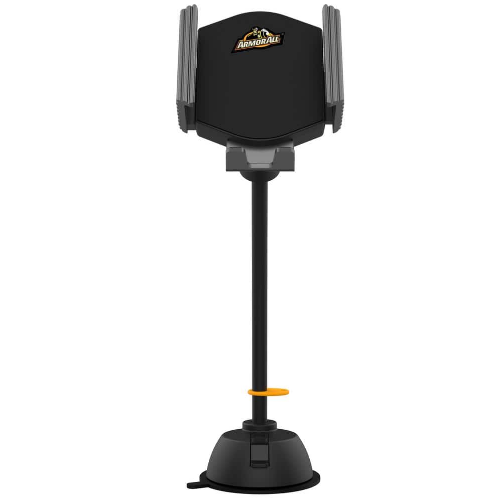 Black Adjustable Smartphone Mount with Gooseneck Suction Cup