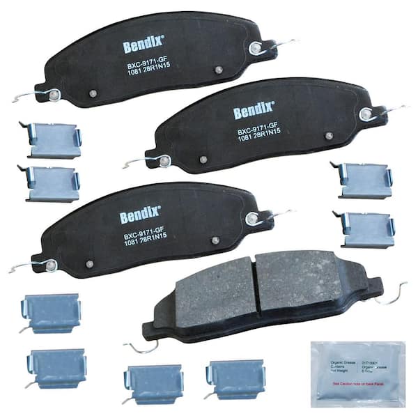 Bendix Premium Copper Free Disc Brake Pad Set 1996-1999 Ford Taurus V6