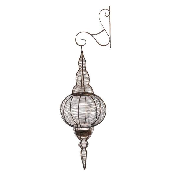 A & B Home 45 in. Brown Lantern