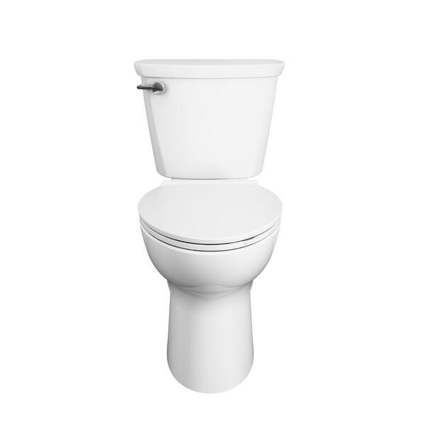 American Standard Cadet Pro Compact Tall Height 14 In Rough In 2 Piece 1 28 Gpf Single Flush Elongated Toilet In White Seat Not Included 215fc104 020 The Home Depot