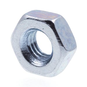 M3-0.50 Class 8 Metric Zinc Plated Steel Hex Nuts (25-Pack)