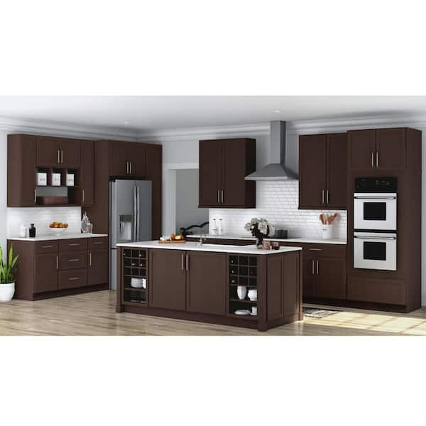 Shaker Black Kitchen Cabinets - Super Home Surplus Store View