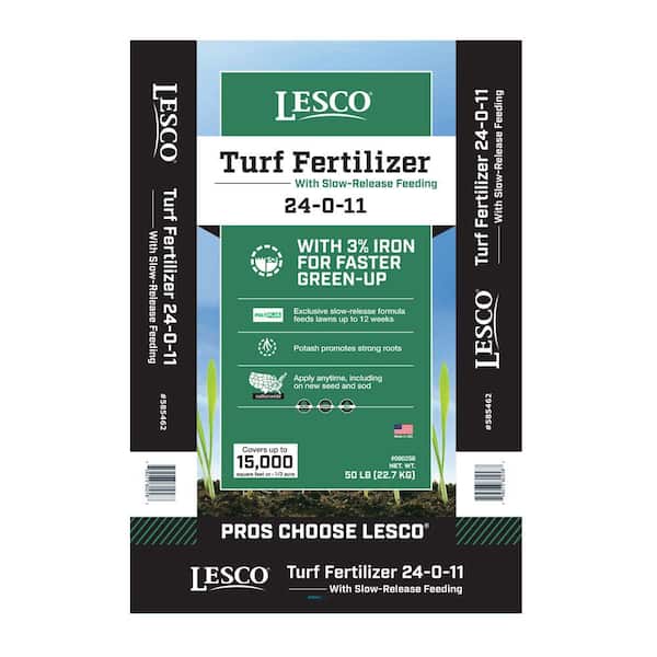 LESCO 50 lbs. 24-0-11 No Phos Dry Lawn Fertilizer
