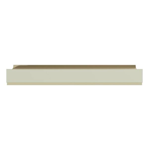 Ekena Millwork Arlene 6 in. D x 6.5 in. W x 94.5 in. L Polyurethane Crown Moulding