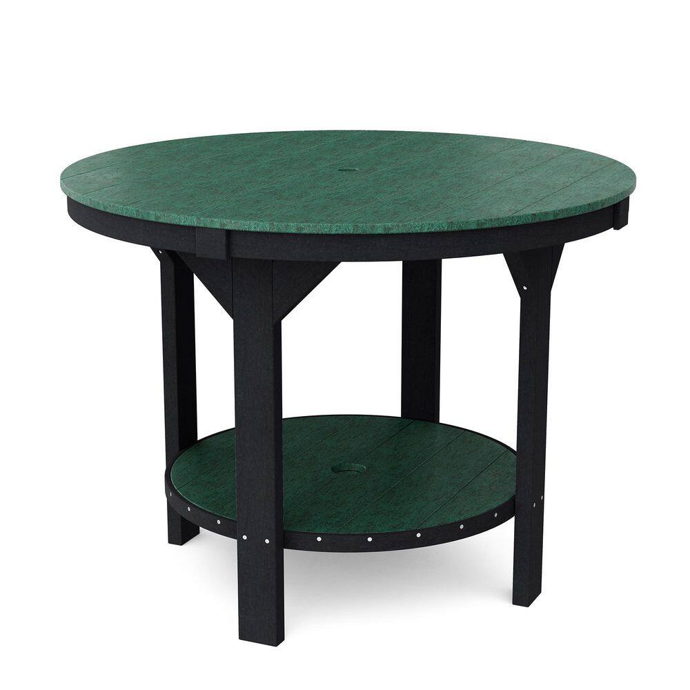Heritage Turf Green and Black HDPE Plastic Outdoor 48 in. Pub Counter Height Table price history on PriceWatchPro