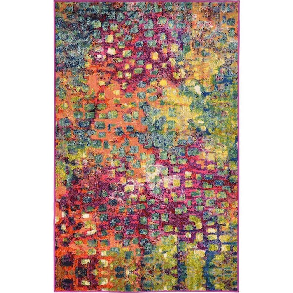 Unique Loom Jardin T-A325 Multi Area Rug