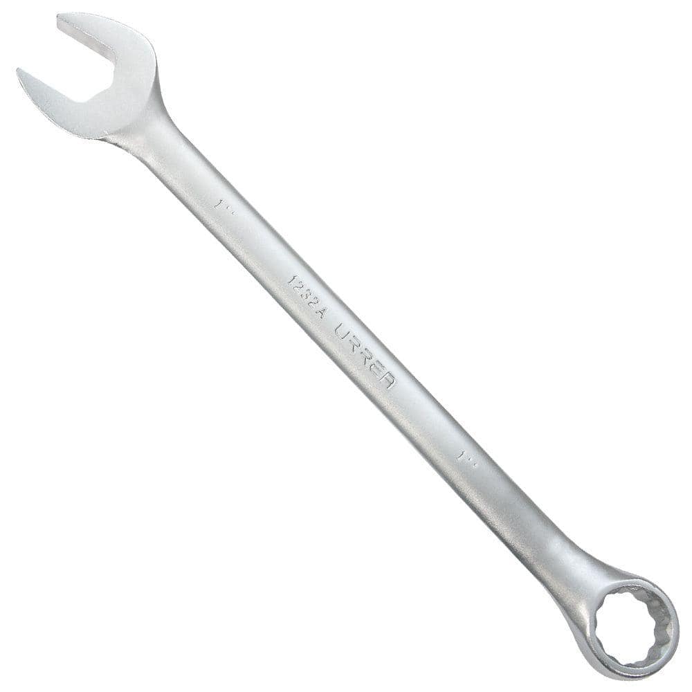 URREA 1-1/4 in. 12 Point Combination Satin Finish Wrench 1240A - The Home  Depot