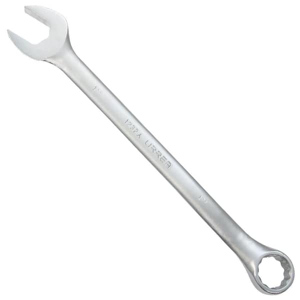 URREA 1-1/4 in. 12 Point Combination Satin Finish Wrench