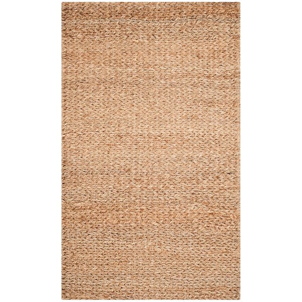 SAFAVIEH Natural Fiber Beige Doormat 3 ft. x 5 ft. Solid Area Rug