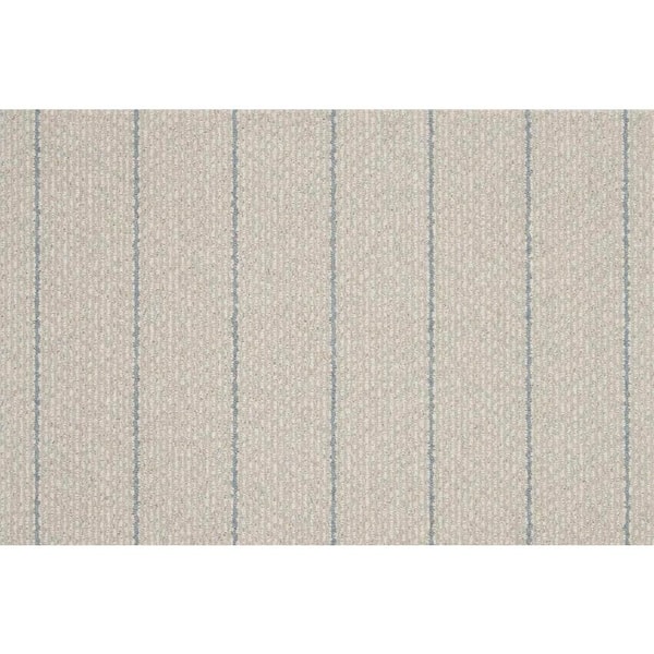 Natural Harmony Forsooth - Mist - Green 12 ft. 32 oz. Wool Pattern Installed Carpet