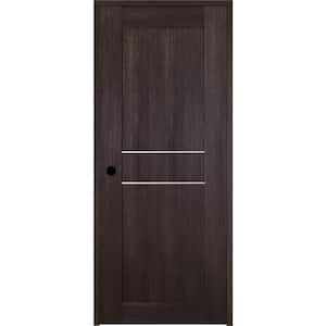Vona 36 in. x 80 in. Right-Handed Solid Core Veralinga Oak Prefinished Textured Wood Single Prehung Interior Door