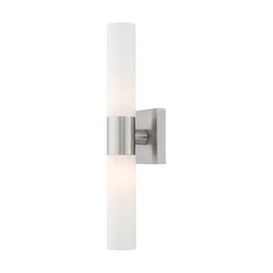 Aero 2 Light Brushed Nickel ADA Bath Vanity